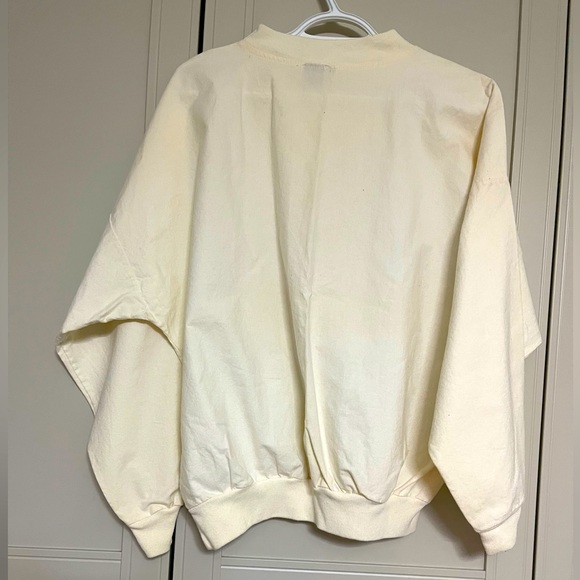 Vintage 1990’s Cream Gold Print Minnesota Graphic Crewneck Sweater - Picture 9 of 11